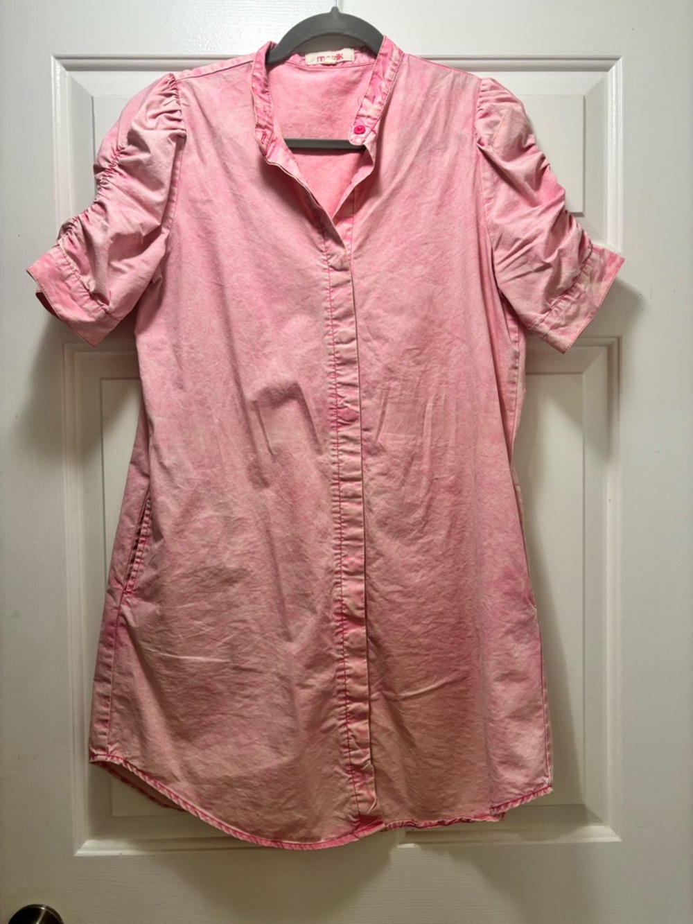 Mazik Pink Mini Dress